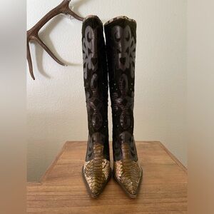 Y2k Vintage Steve Madden Western Boots 8 (7.5)